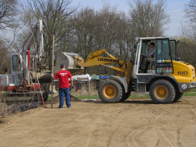 Erdbaumaschien zu führen